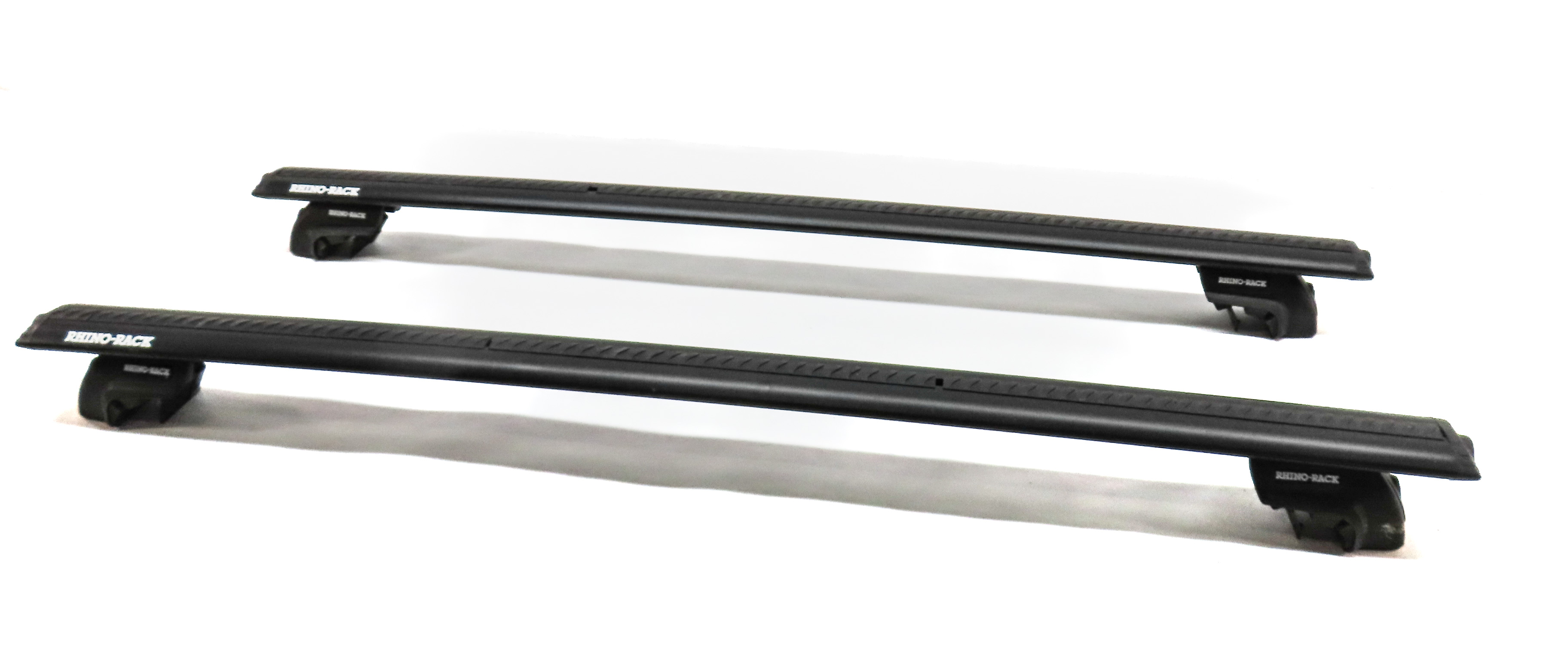 2015 AUDI Q7 (4L) RHINO LUGGAGE CARGO ROOF RACK CROSSBAR SLIDE RAIL SET/2 — exact item pictured